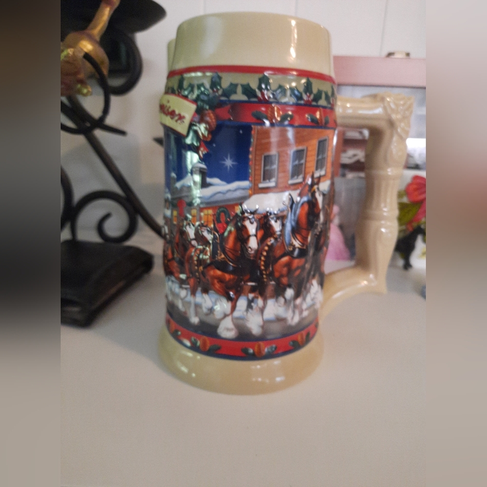Budweiser 2003 Holiday Stein